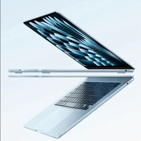 MDVU4 15-inch MacBook Air: Apple M5 chip with 10‑core CPU and 10‑core GPU, 24GB, 1TB SSD - Sky Blue